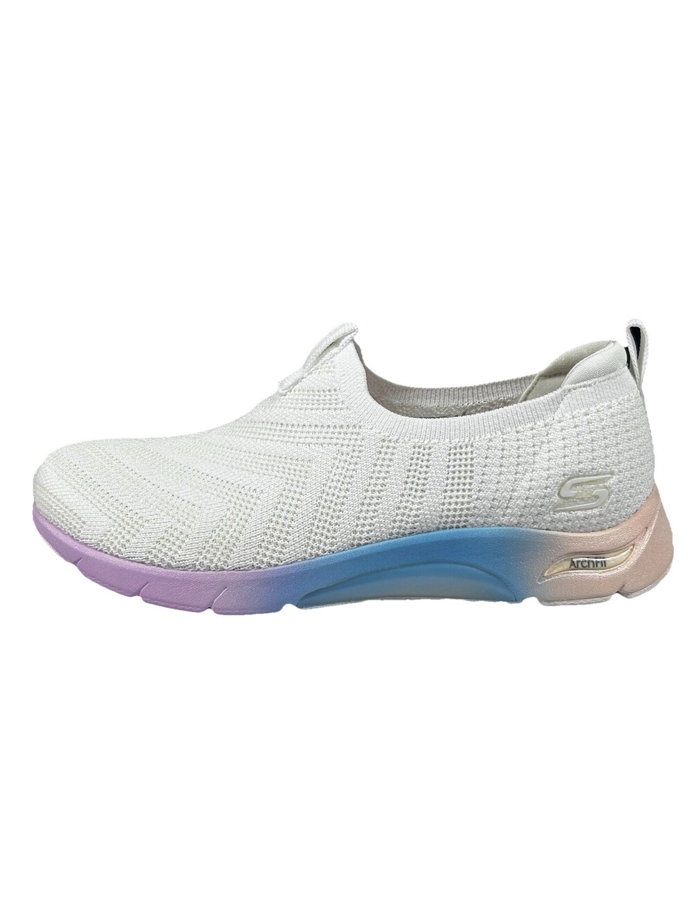 Sketchers Skech-Air Arch Fit Shoes Womens Size 9 Unicorn White Sneakers New